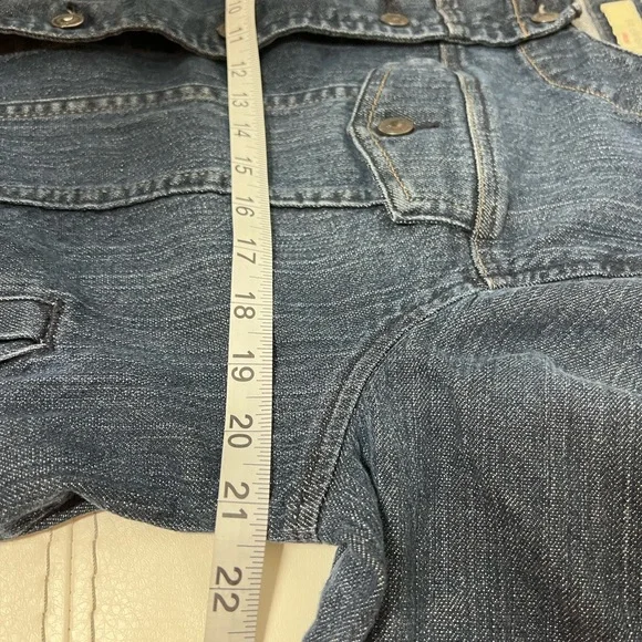 🌻Liz Claiborne Blue Jean Jacket Size XL - Picture 8 of 11